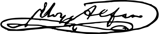 Firma de Eloy Alfaro Delgada