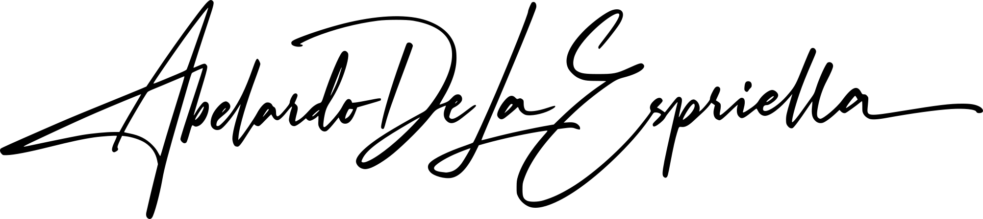 Firma de Abelardo de la Espriella