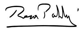 Firma de Reza Pahlavi II