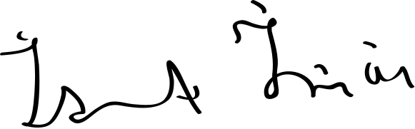 Firma de İsmet İnönü