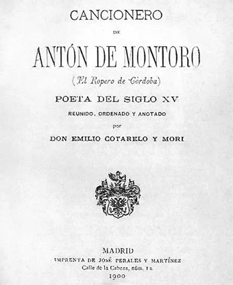 Antón de Montoro — Imagen principal