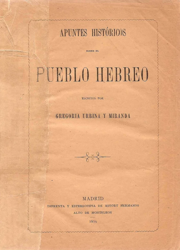 Gregoria Urbina y Miranda — Imagen principal
