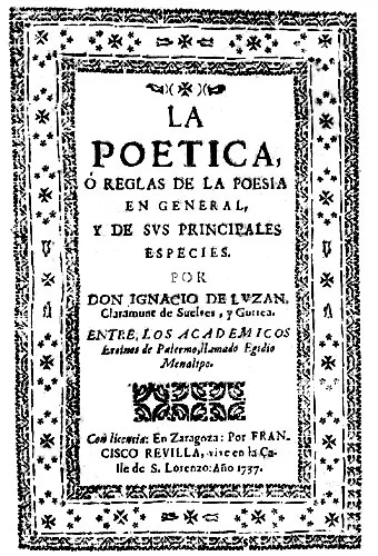 Ignacio de Luzán — Imagen principal