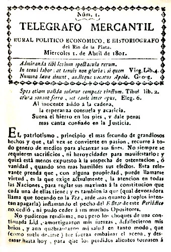 Manuel José de Lavardén — Imagen principal