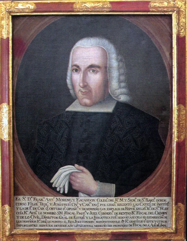 Francisco Antonio Moreno y Escandón — Imagen principal